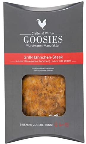 Goosies | sous-vide gegartes Grill-Hähnchensteak | 220g