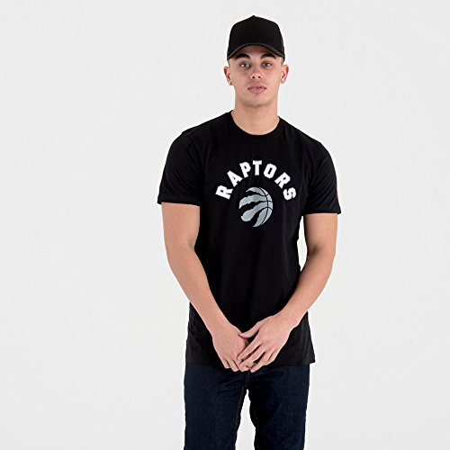 New Era - NBA Toronto Raptors Team Logo T-Shirt - Schwarz