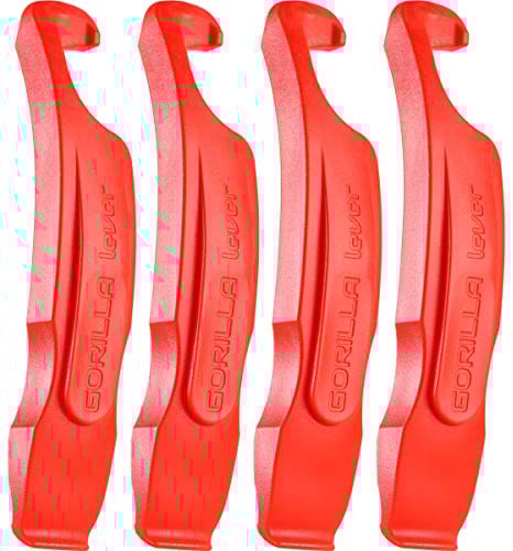 Gorilla Force | Ultra-Starke Fahrrad Reifenheber | Lavarot | 4er-Pack | aus Kunststoff Metall