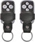 2 unids Universal Garage Gate clonación Llavero Fob de Control Remoto 433 MHz Cloner para Garaje Puerta eléctrica Puerta de Garaje persianas enrollables