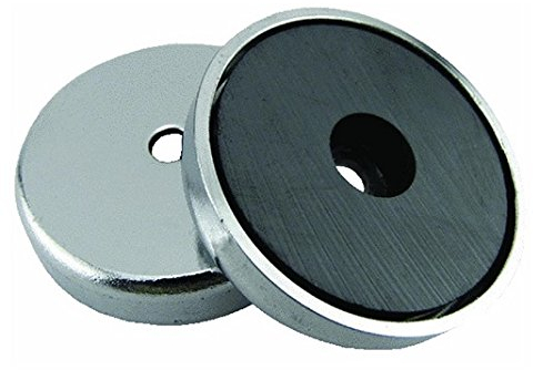 Rundmagnet, Runder Magnet, Magnet Scheibe, 31 x 4,6 mm, bis 5 kg, verchromt
