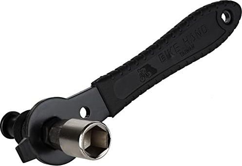 BIKE HAND Bikehand - Estrattore per pedivella per pedivella Quadrata filettata o Isis e Octalink, Strumento di rimozione Facile della pedivella della Bicicletta