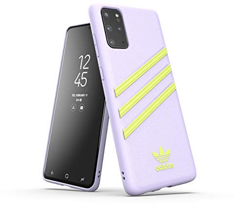 adidas Originals Designed für Samsung Galaxy S20+ Hülle DREI Streifen Schutzhülle - Gelb