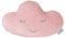 roba Kuschelkissen in Wolken Form - roba Style - Weiches Dekokissen für Baby- & Kinderzimmer - für Mädchen & Jungen - Rosa / Mauve