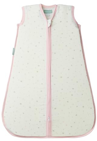 molis&co. Baby-schlafsack. Größe: 85 cm (6-18 Monate). Ideal für den Sommer. Pink Sky. 100% Baumwolle. Weichheit und Frische in einer einzigen Gewebeschicht.