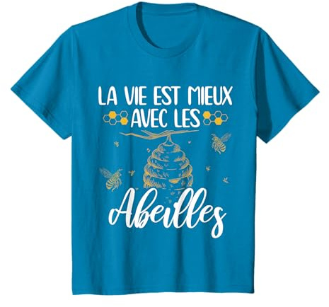 Apiculteur Tshirt Homme Humour Abeille Cadeau Apiculture T-Shirt