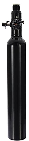 AJDGL Tanque de Aire comprimido 0.38L Paintball - Tanque HPA de Aluminio de 4500psi con regulador para Juego de Paintball PCP