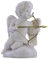 Amor geflügelte Eros griechischer römischer Gott der Liebe Statue Skulptur Figur