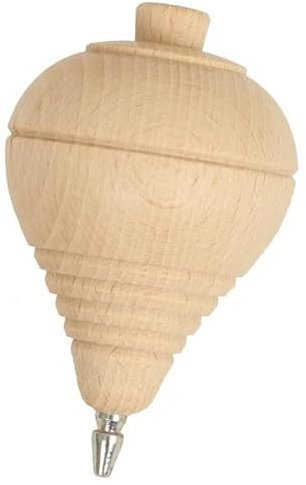 un jeu des jouets Toupie Corde en Bois toupies avec Lanceur à Ancienne en Bois Massif de hêtre