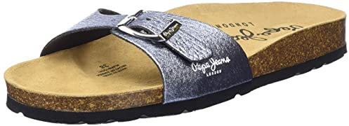 Pepe Jeans Sandales intelligentes Oban Anatomical Silver