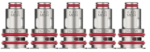 Vaporesso GTX Meshed Coil, Verdampferkopf, 0,4 Ohm RDL, 5er Pack