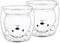 GRÄWE Doppelwandige-Thermogläser, 250ml, 2er Set, Motiv Bär, Kindertasse als Geschenkset