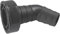 Cornat Rezyklat Schlauchanschluss - 45° Abzweig - 1 Zoll IG - Ø 21 mm - 23 mm - Hergestellt aus recycelten Kunststoffen - Made in Germany Qualität / Winkel-Maschinenanschluss / TEC356398R