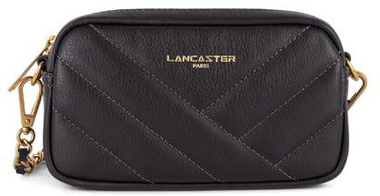 LANCASTER Mini Pochette Smartphone - Soft Matelassé Marron