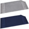 Tibhar Tischtennis Handtuch Relief Alpha | neues Logo | 50 x 100cm | grau | Marine (Marine)