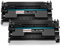 HenceBuy Mit Chip 59A CF259A Toner Schwarz für HP 59X CF259X Tonerkartusche Kompatibel für Laserjet Pro M404dn M404dw M404 MFP M428dw M428fdw M428fdn M428 Enterprise M406dn M406 M430 (2 Schwarz)