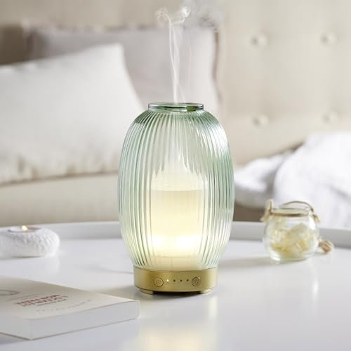 Diffuseur d'huiles essentielles LEMPA Opale - en Verre Transparent - Mességué