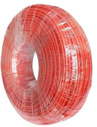 SHYISY 40meters/Roll 1x4/6mm2 Solar Cable Solar Wire For Solar Power Connector,12 /10AWG PV Cable 20 Red+20 Black (Color : 40M 10AWG red black)