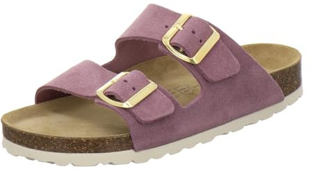 AFS-Schuhe 2100 - Sandali da donna alla moda, in vera pelle, realizzati in Germania, lilla., 37 EU