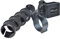 HYS Radio Mount Bracket, Swivel Adjustment Walkie Talkie Holder Compatible for Motorola Tlkr Baofeng UV5R Kenwood Midland Two Way Radio, Suit for Bicycle/Motorbike/Car/Truck