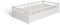 ms factory Bodenbett 160x80 cm - Kinderbett mit Rausfallschutz 40 cm Höhe - Bett Kinder ohne Matratze - Toddler Bed aus Holz - Kinder Bett mit Füße 5 cm - Weiß