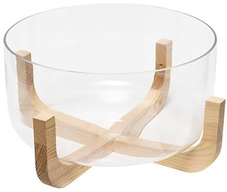 Paris Prix Secret de Gourmet - Saladier Rond en Verre Arha 28cm Transparent