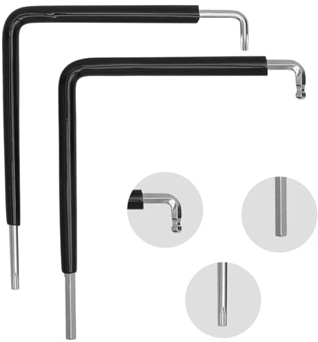 2 Stück Fenster Einstellwerkzeug Set, 4mm Sechskantschlüssel & 4mm Kugelkopf & Torx Tx15, Justierschlüssel für Fenster und Türen, Fenster/Tür Einstellwerkzeug Set Geeignet für Türen und Fenster