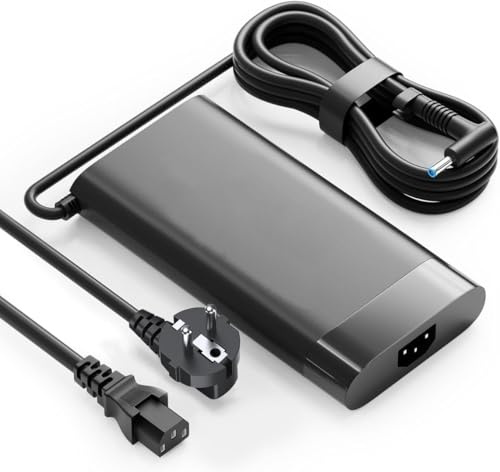 200W Caricabatterie Laptop Compatibile con HP Victus 15 15.6 16.1 Pollici | Victus 16-e 16z-e 16-d 16t-d 16-s 16-r 16-e 16z-e 15-fb 15-FA 15t-FA Laptop da Gaming TPN-DA10, Omen 17 17t ADP-200HB B