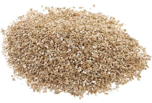 Didiseaon Gartenbau Vermiculit 3 Liter Feinkörniges Pflanzensubstrat mit Neutralem Ph Wert Belüftetes Pilzzuchtsubstrat für Pflanzen Pilze und Terrarientiere