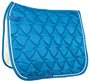 HKM Cassandra Softice Sadelunderlägg Majsblå/Silver Ponnydressyr
