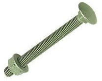 M10x100 Green Exterior Cup Sq Bolts