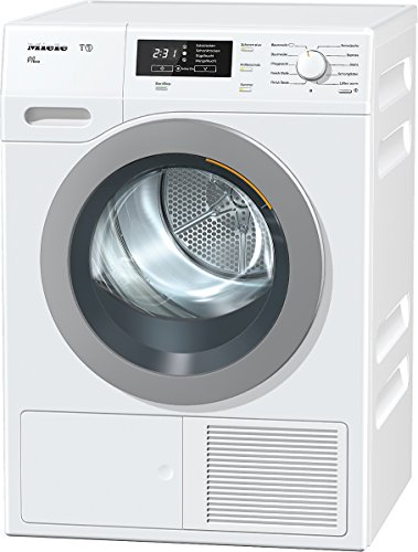Miele TKB650WP D LW Eco - Asciugatrice a pompa di calore/A++ / 8 kg/bianco loto/asciugatura precisa per tutti i tessuti Perfect Dry/biancheria profumata/Fragrance Dos