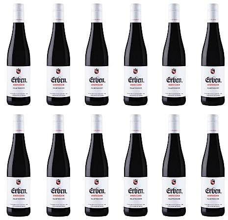 LANGGUTH Erben Dornfelder Halbtrocken (12 x 0.25 l) Rotwein Deutschland Qualitätswein Pfalz