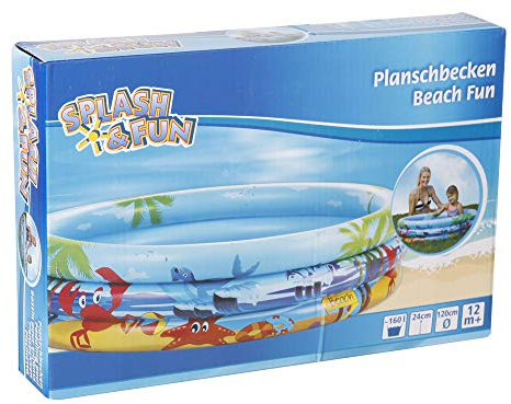 VEDES Großhandel GmbH - Ware 7703471 Splash & Fun Planschbecken Beach Fun 120cm
