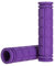 Demiawaking 1 Paio Manopole Manubrio Bici Manopole per Manubri in Gomma Morbida Fexie Antiscivolo per BMX, MTB, Mountain Bike (Viola)