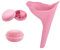 Féminin Réutilisable en Silicone Infaillible pour Femme - Entonnoir Permettant aux Femmes de Pipi Debout, avec Boîte - Compagnon Parfait pour Les Voyages et L'extérieur - Rose 1