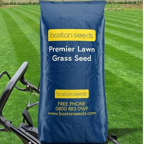 Boston Seeds Premier Grass Seed for Premium, Professional Lawns (1 x 5kg)