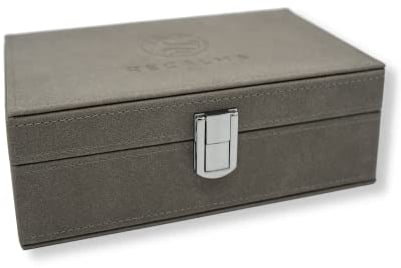 Recalma Keyless Go Schutz Autoschlüssel Box Extra Groß, Faraday Box Autoschlüsselschutz Schlüssellos, Funkschlüssel Abschirmung RFID Blocker Autoschlüssel Hülle, Key Abschirmung Box (Grau, Large)