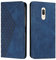 KOUYI Kompatible mit Huawei Mate 10 Lite/Nova 2i Hülle, Retro Premium PU Leder Weich TPU Klapphülle Kartenfächer Magnetic Standfunktion Flip Wallet Shockproof Handyhülle (Blau)