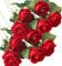 WENSINL Gefälschte rote Rosen künstliche Blumen 10 Stück Valentinstag Muttertag Blumenstrauß Seide für immer mit Stielen für Hochzeit Geburtstag Ostern Weihnachten Verlobungen Jahrestag Home Decor