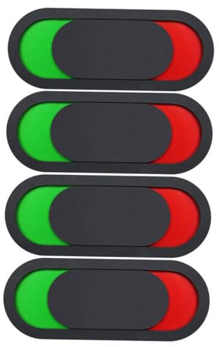 4pcs Id Plate Blank Slider Door Indicator Toilet Vacant Sign Use Red and Green Sign Welcome Come Open Clothes Hangers Occupied Sign for Toilet Acrylic Door Handle Office
