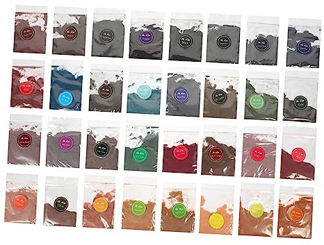 Batikfarben 32 Beutel Nachfüllpackung für Kinder, Farbintensiv, Dauerhaft