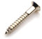 50x Guitar bridge or tremolo fixing screws countersunk head in chrome 3.5mm x 25mm (bulk buy)