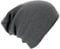 Beechfield Slouch Beanie Strickmütze, grau, One Size