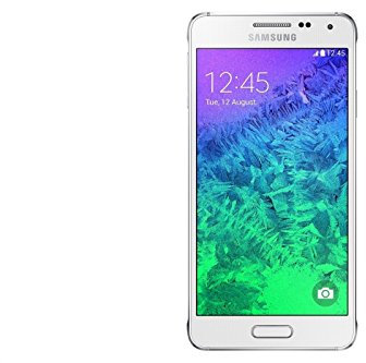 Samsung Galaxy Alpha Smartphone débloqué 4G (Ecran : 4.7 pouces - 32 Go - Android 4.4 KitKat) Blanc (import Europe)