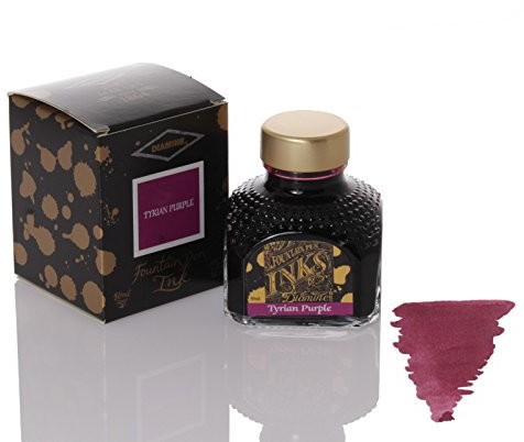 Diamine 80ml Tyrian Purple Fountain Pen Ink Bottle