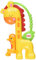 Mattel Fisher-Price CGR92 - Giraffen-Mami und Baby, Babyspielzeug