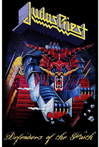 Razamataz Terminal Judas Priest: Defenders of The Faith (Affiche à Tessuto) Marchandising