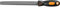 NEO 37-545 Holzfeile halbrund 200 mm Stahl T12