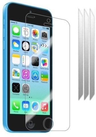 teKKno® [PACK OF 3] Apple iPhone SE 4 Inch LCD Screen Protectors Guards And Cleaning Cloths